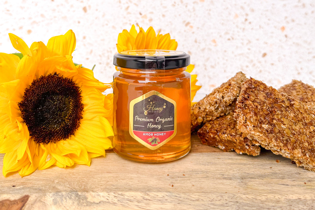 Amor Honey Flapjack Recipe - Honey Heaven
