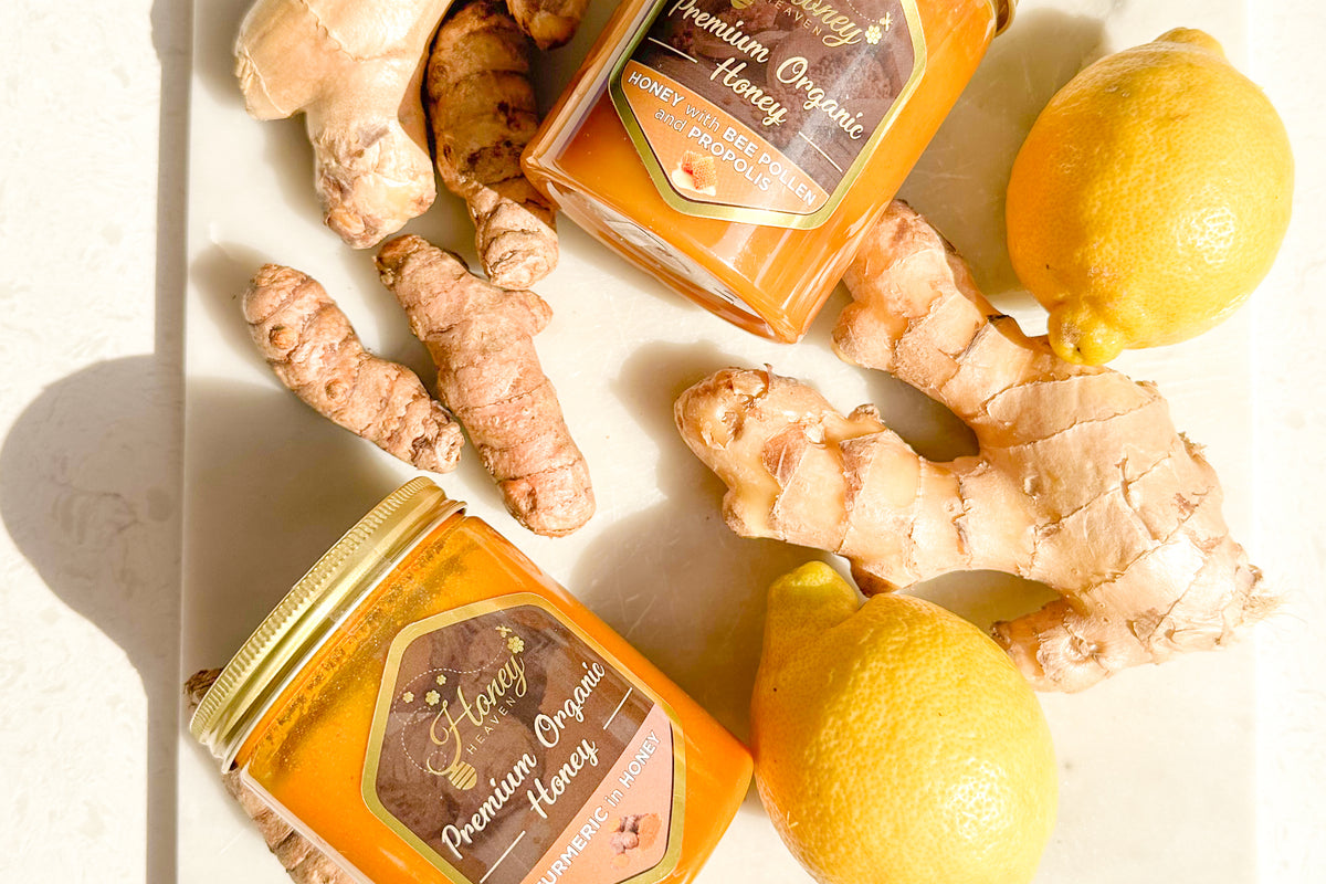 Delicious Immune Boosting Shots - Honey Heaven