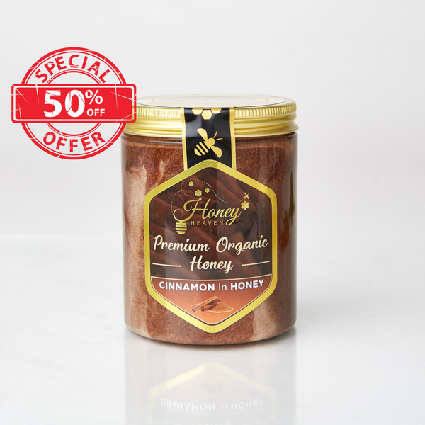 Ceylon Cinnamon and Organic Honey - 50% OFF-Honey Heaven