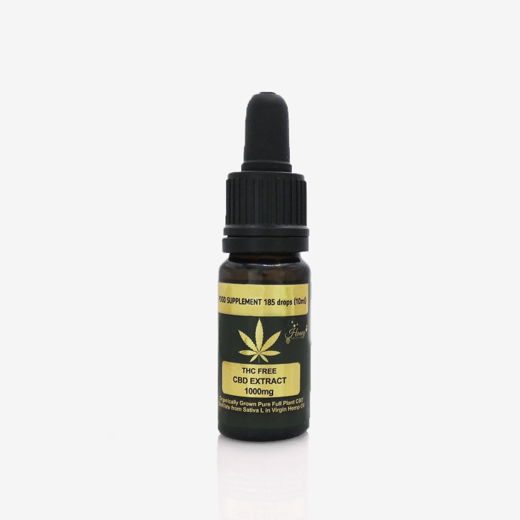 CBD Oil 1000mg THC Free – Honey Heaven