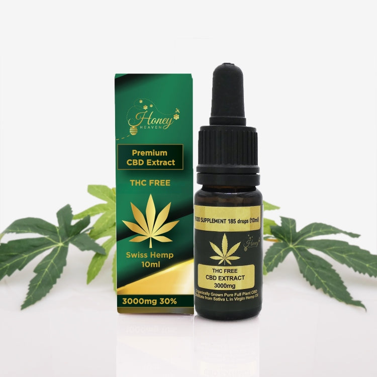 THC Free CBD Oil 3000mg – Honey Heaven
