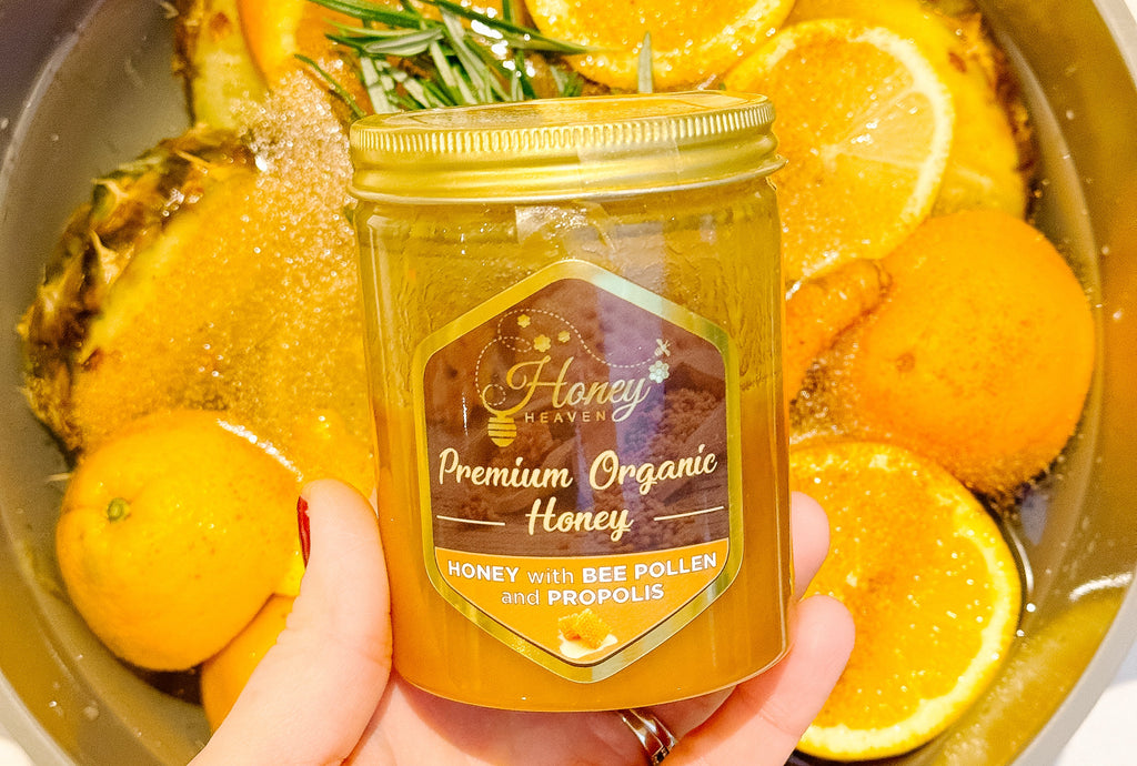 Immune Boost Tea with Bee Pollen and Propolis