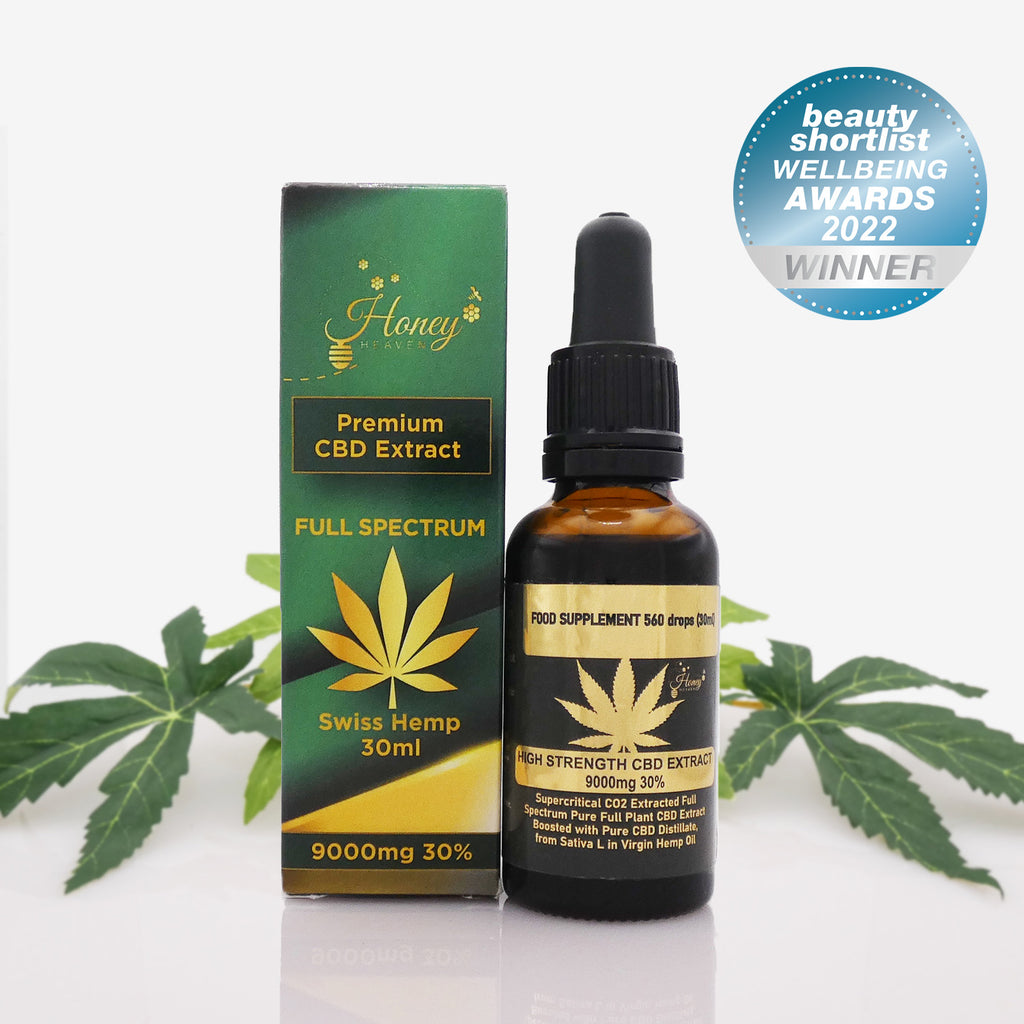 CBD 9000mg Oil 30ml – Honey Heaven