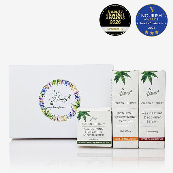 Green Therapy Age-Defying CBD Skincare Gift Set Award winner