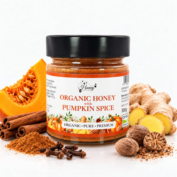 Organic Pumpkin Spice Honey