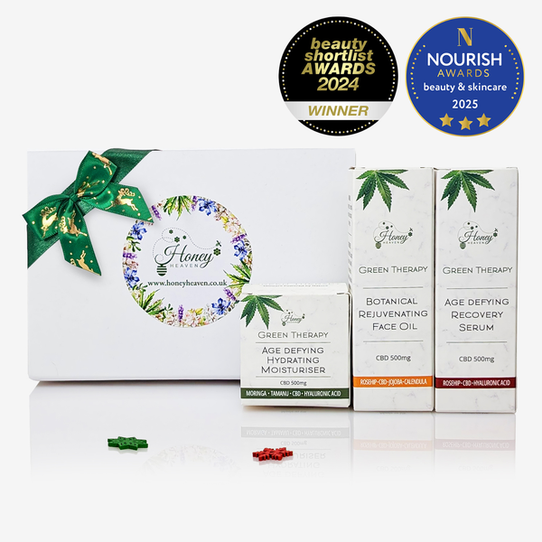 Green Therapy Age-Defying CBD Skincare Gift Set
