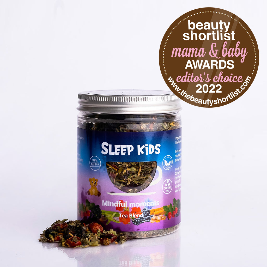 Organic Kids’ Sleeping Tea for a good restorative sleep