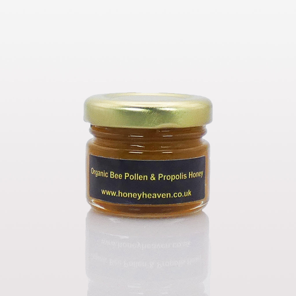 Organic Bee Pollen & Propolis Honey