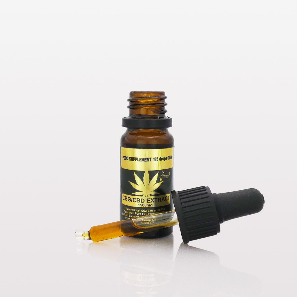 1500mg Full Spectrum Organic CBG / CBD oil organic UK