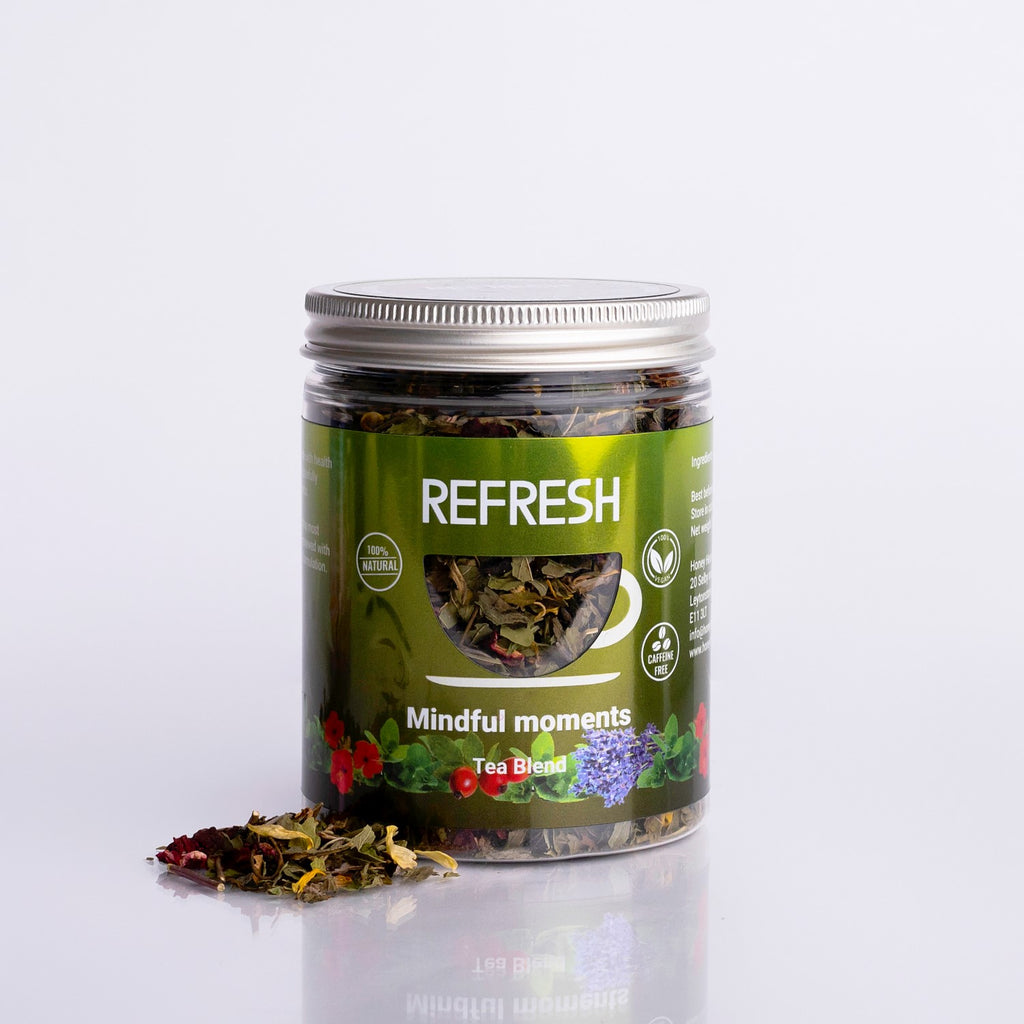 Organic Refresh Tea for a Caffeine-Free Day Time Boost